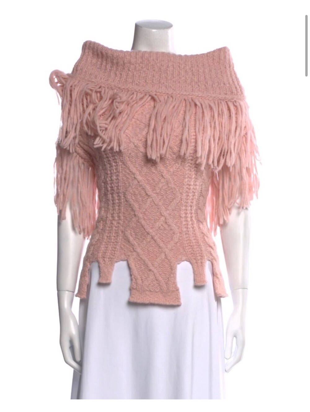 Philosophy Di Lorenzo Serafini XS Fringe top Authenticated
